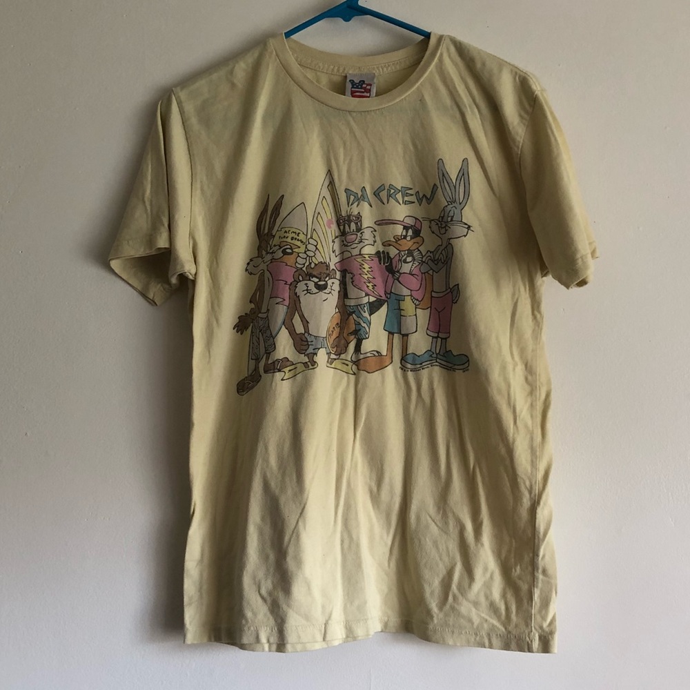 Looney Tunes DA Crew Tee Shirt Men’s Small